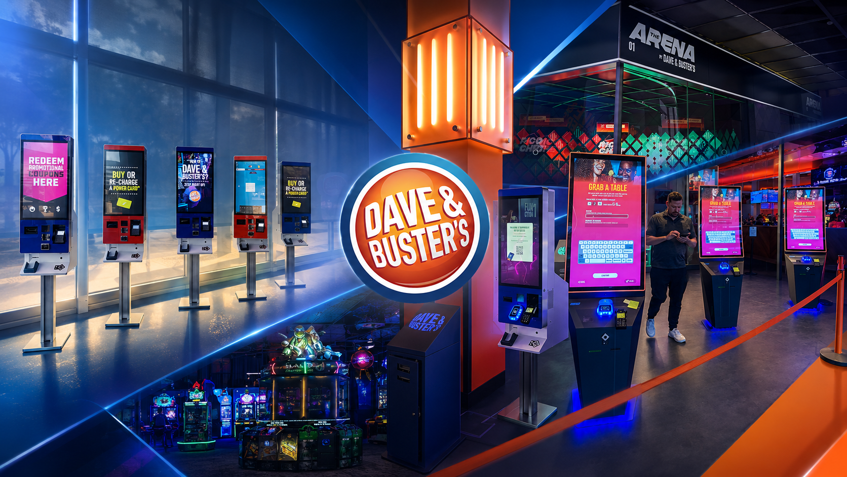 Dave & Buster’s: Kiosk Commerce at Enterprise Scale